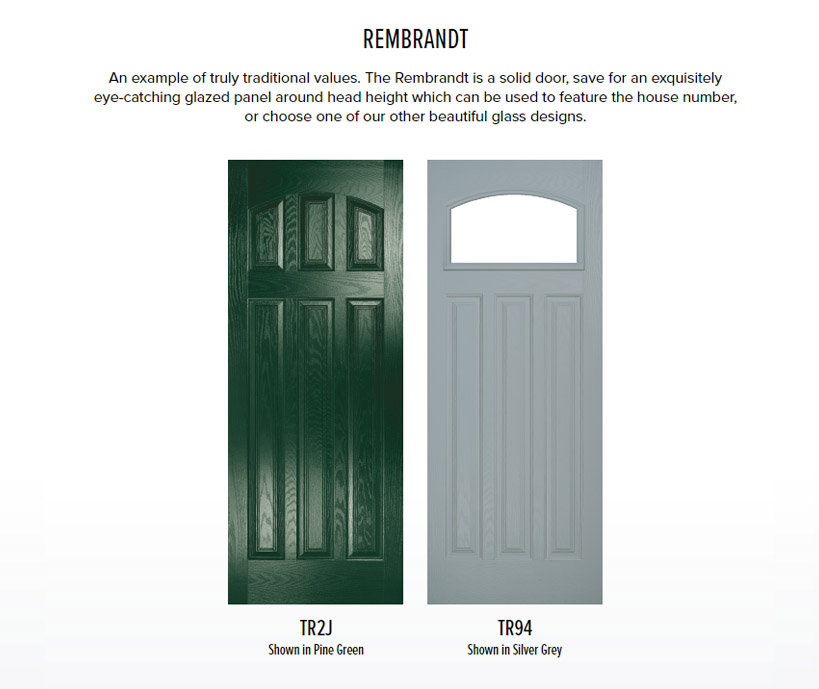 Traditional Composite Doors Somerset